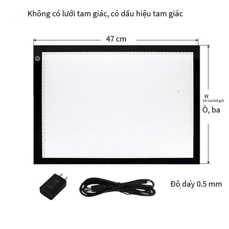 Khuyến mại A3 sao chép bảng LED sao chép trong suốt viết phát sáng ban hoạt hình sao chép vẽ phác thảo truyện tranh thư pháp hiện vật văn phòng phẩm