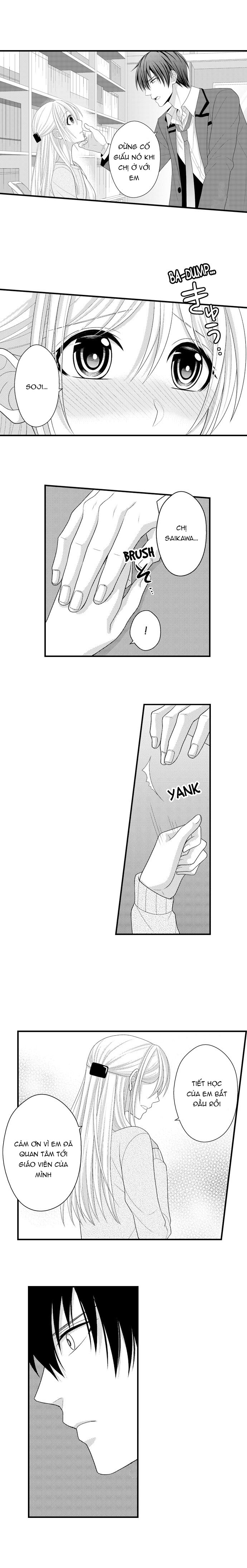 đối tượng xem mắt là học sinh của tôi và còn là một đứa trẻ ngỗ nghịch (full) chapter 34.2 3