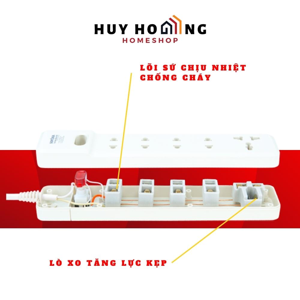 Ổ cắm điện có dây 2200W 6M2 Sopoka - Hàng chính hãng