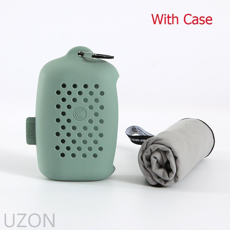 Khăn Tắm Bằng Sợi Micro Nhanh Khô Tiện Dụng Mang Theo Du Lịch/ Chơi Thể Thao