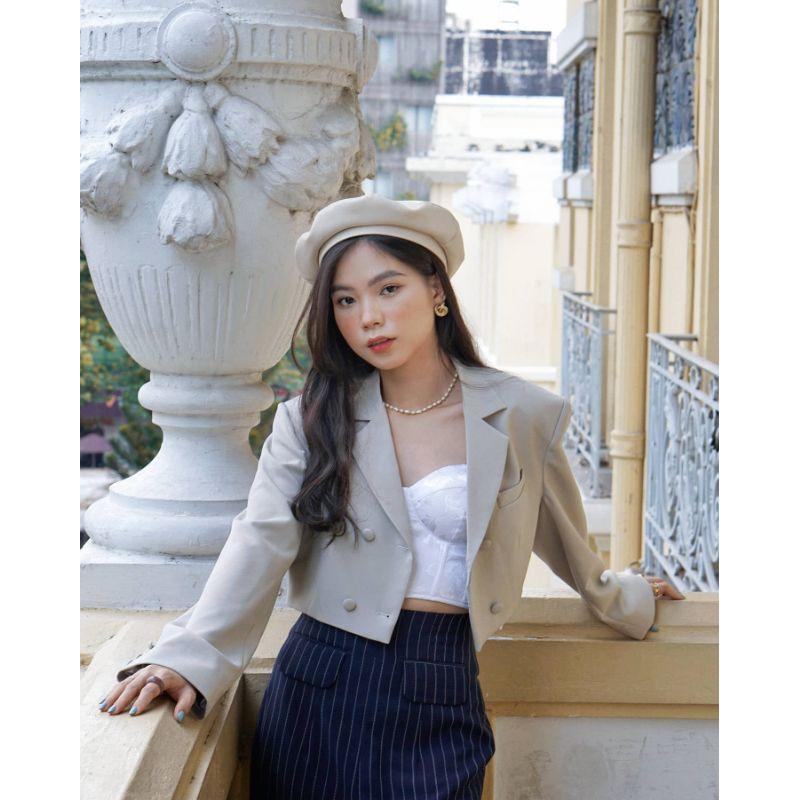 Áo blazer phom ngắn BLOOMING CROPPED BLAZER