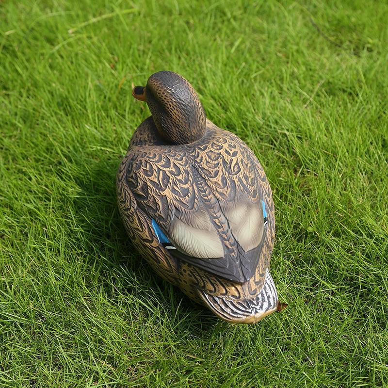 Plastic Mallard Duck Decoy with Floating Keel Texas Style Deadly Hunting Decoy Lure Hen