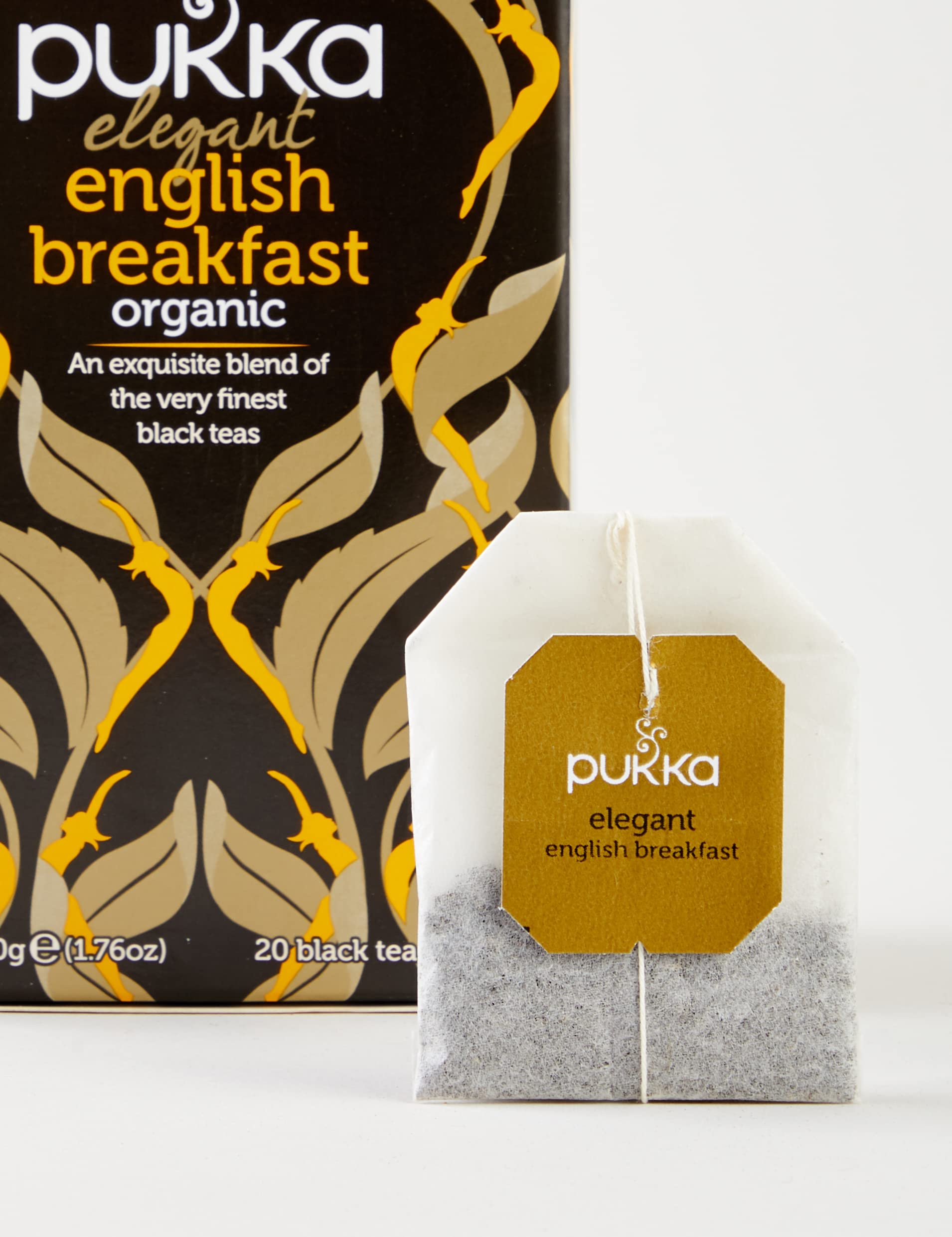 Trà Thảo Mộc Hữu Cơ Organic Pukka English Làm sạch Mát gan Ngủ Ngon Giảm Căng Thẳng Nội địa UK