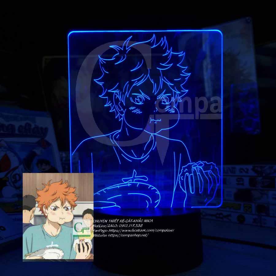 Đèn Ngủ Haikyuu Hinata Shouyou Type 04 16 MÀU TUỲ CHỈNH AHKU1004