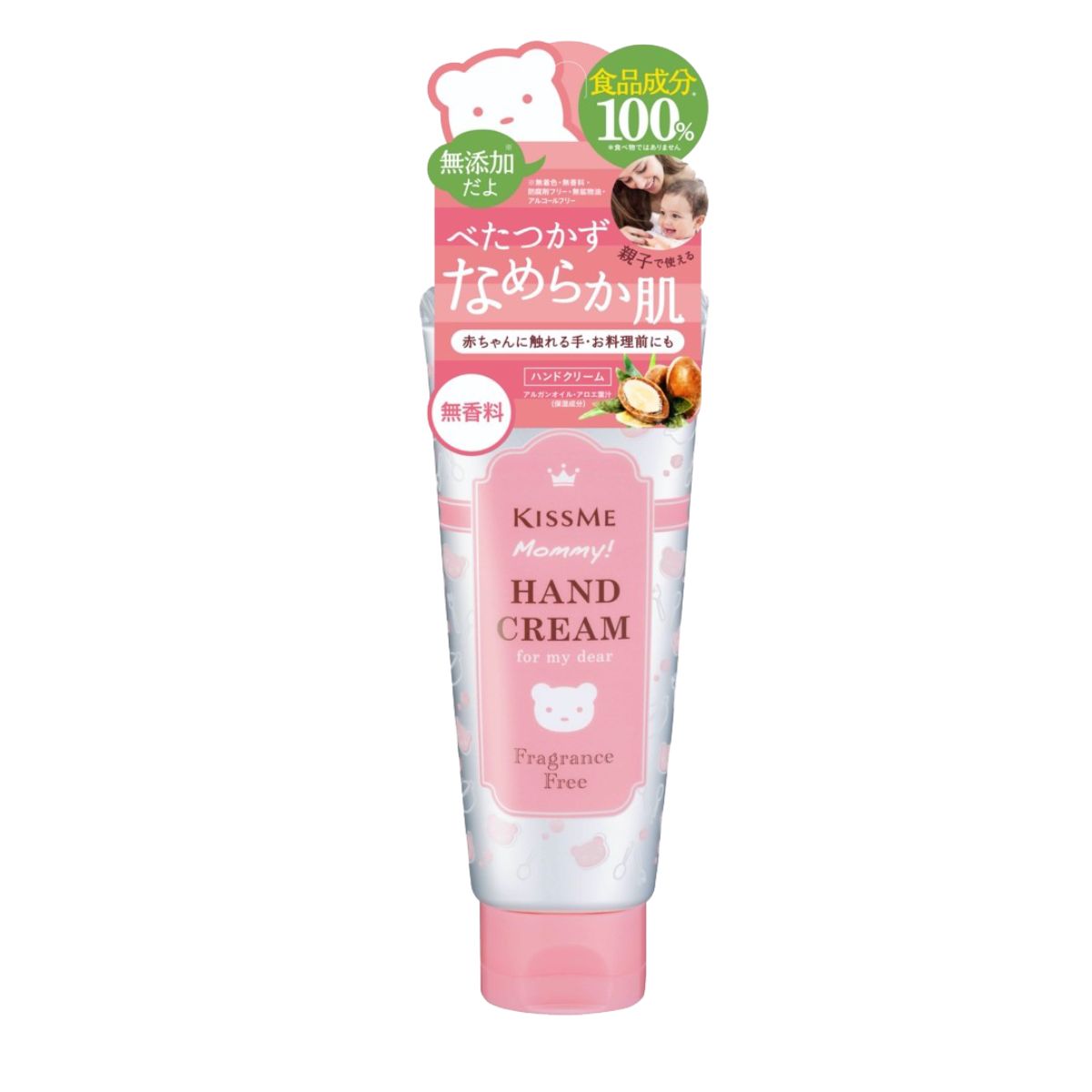 Kem Dưỡng Da Tay Cấp Ẩm Không Mùi Hương Dành Cho Bé Từ 06 Tháng Tuổi Và Làn Da Nhạy Cảm Kissme Mommy Hand Cream S 60 G
