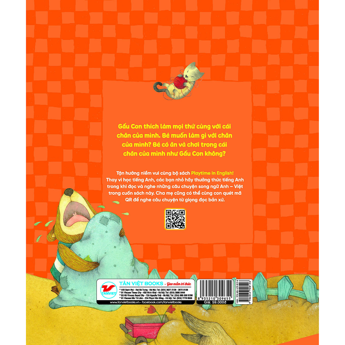 Cái chăn của gấu con - Little Bears Blanket - Playtime in English. Level 2