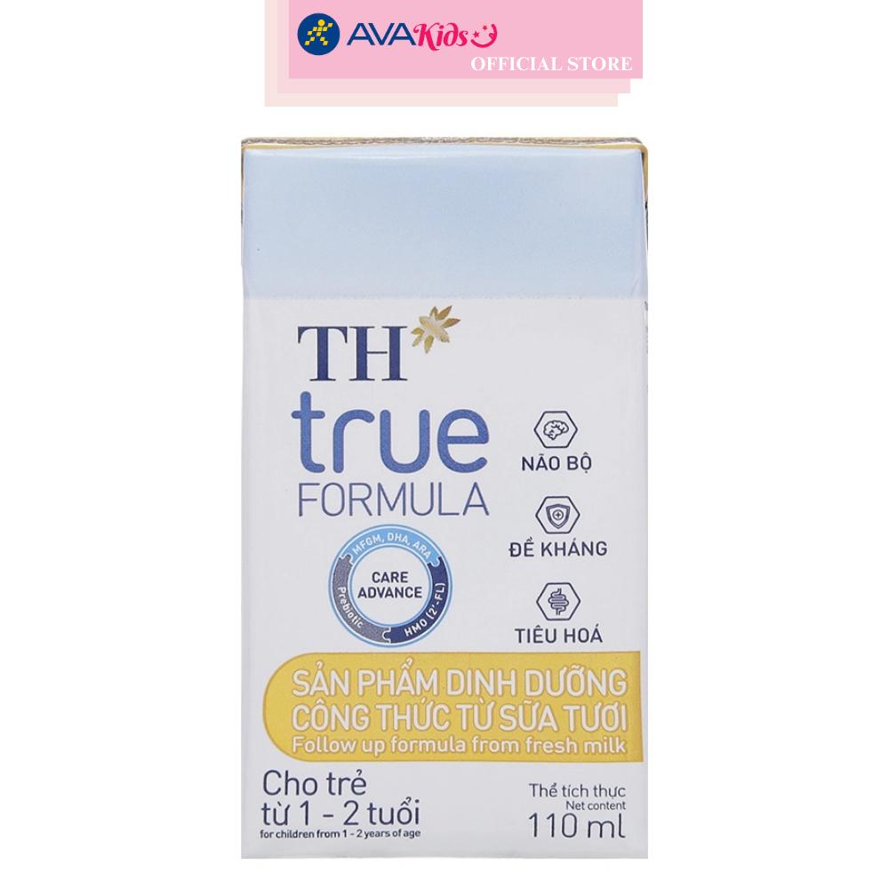 Thùng 24 hộp sữa pha sẵn TH true Formula 110 ml (1 - 2 tuổi)