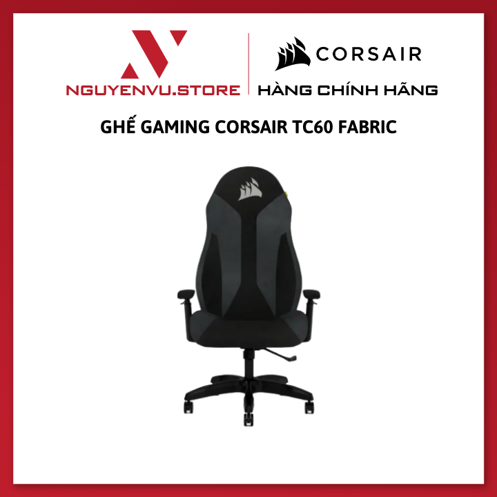Ghế Gaming Corsair TC60 Fabric - Hàng Chính Hãng