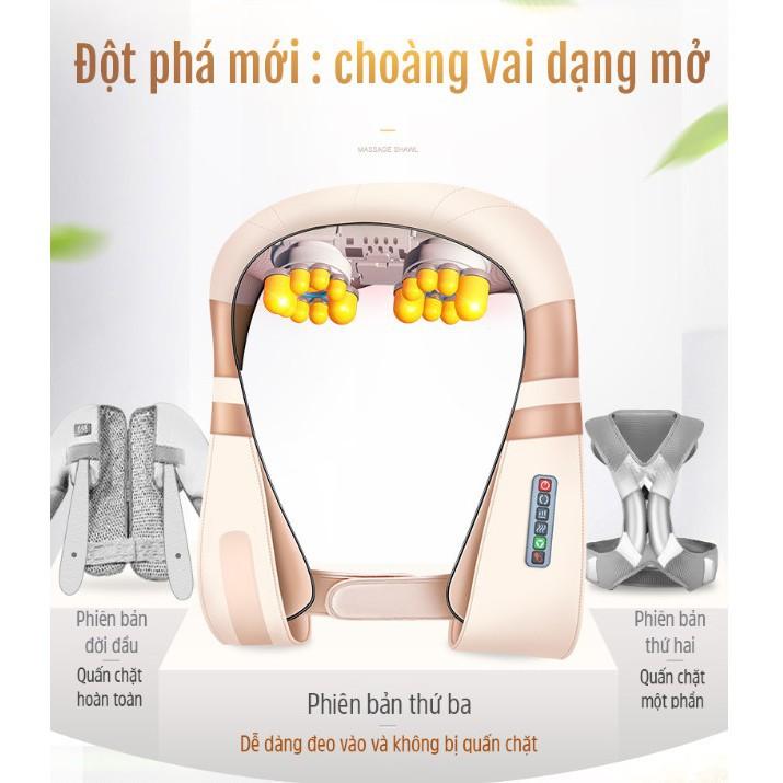 Máy massage vai gáy cổ đa năng nhiều chế độ