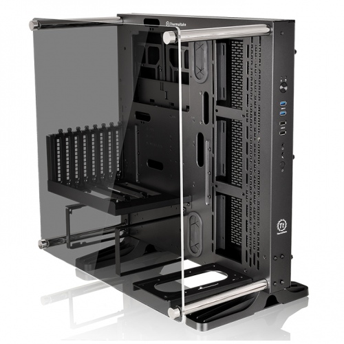 Vỏ Case Thermaltake Core P3 TG Black - Hàng Chính Hãng