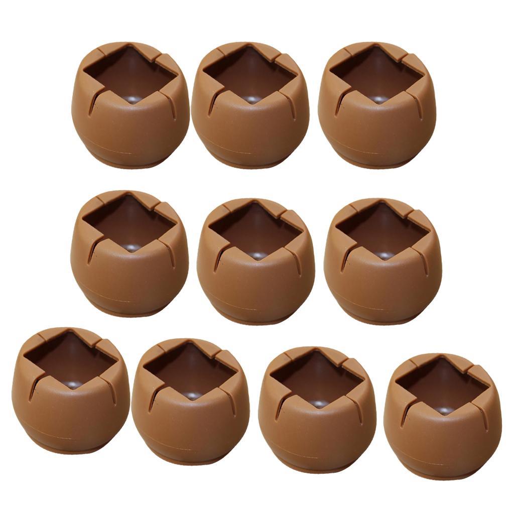 10 Pieces Table Chair Leg Floor Protectors