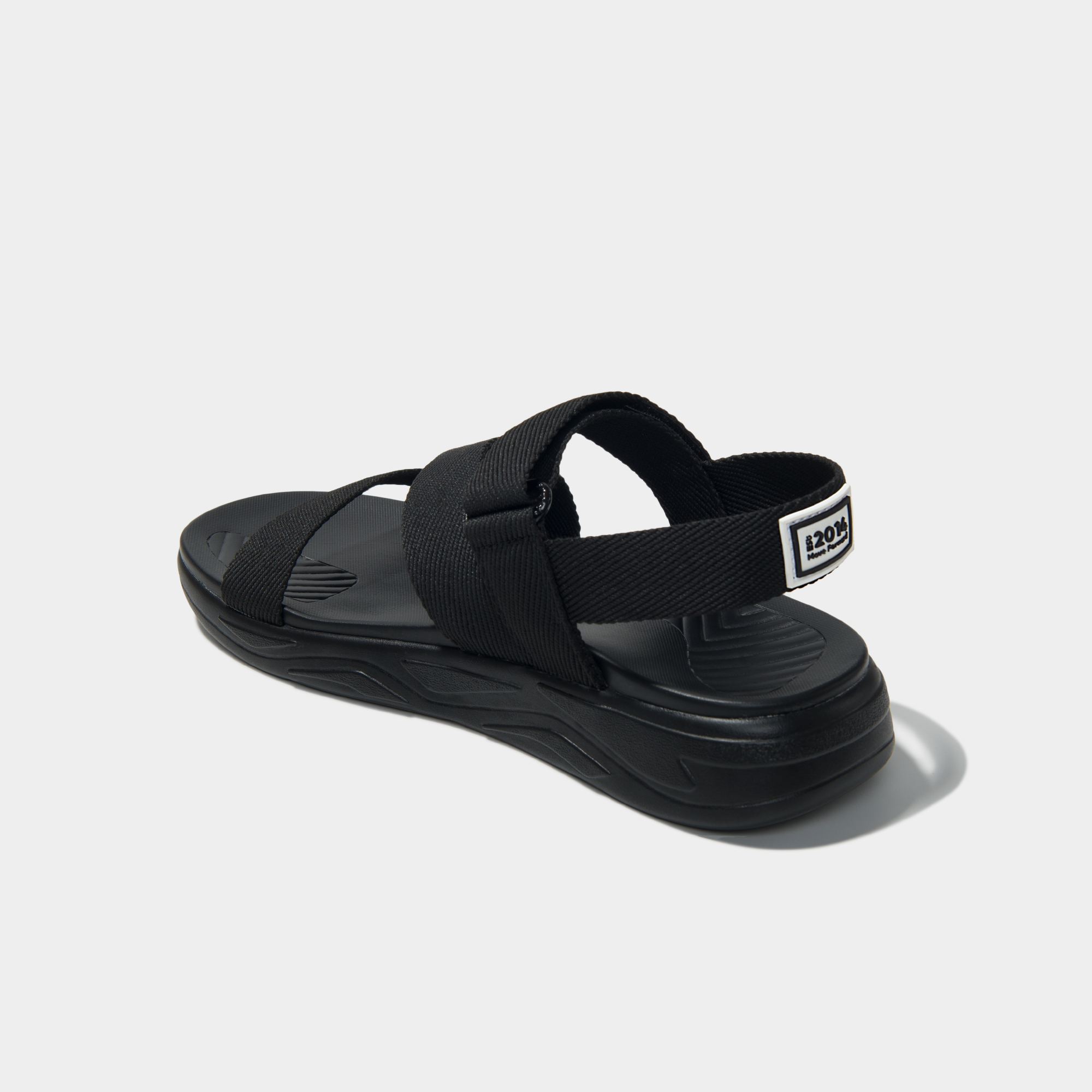 Giày Sandals Unisex Thời Trang Shat Full Đen S1M1010