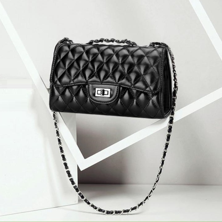 Túi xách da trần trám khoá xoay TX067 Hàng Nhập