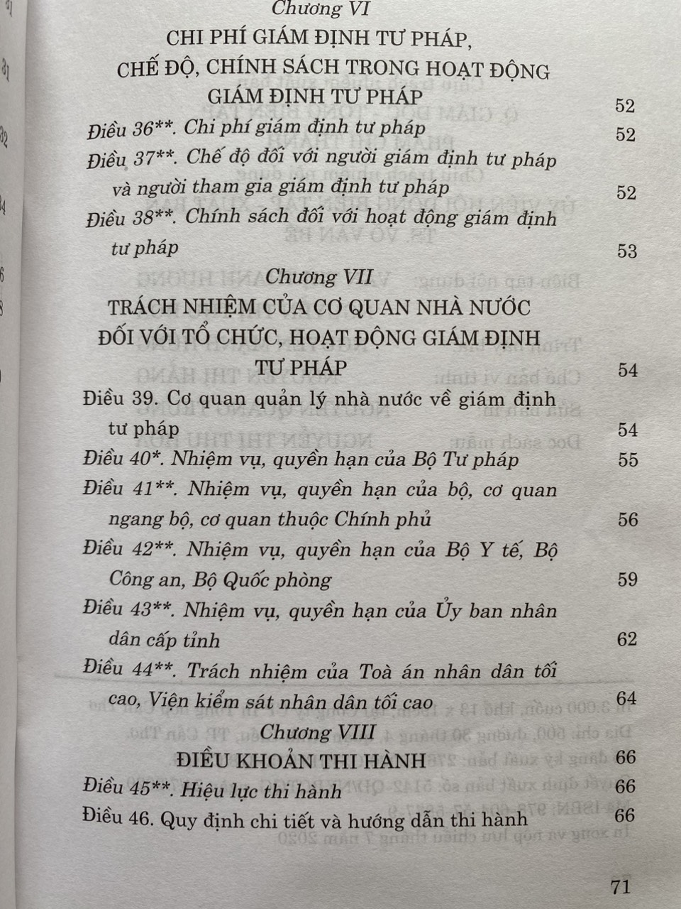 Sách-  Luật Gám Định Tư Pháp ( Hiện hành) ( sửa đổi, bổ sung năm 2018,2020)