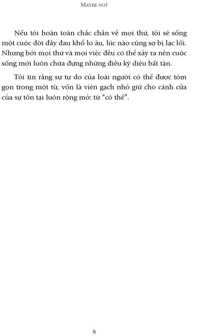 Có Thể Có - Có Thể Không (Tái Bản Từ Quyển: Nội Tâm Bí Ẩn)