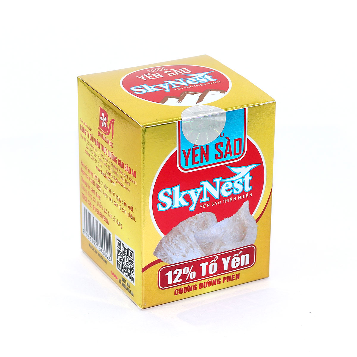 Hộp quà (6 lọ x70ml) yến sào cao cấp SkyNest 12% Tổ Yến, chất lượng đạt chuẩn quốc tế, dinh dưỡng cao, hiệu quả cho hồi phục và cải thiện sức khỏe