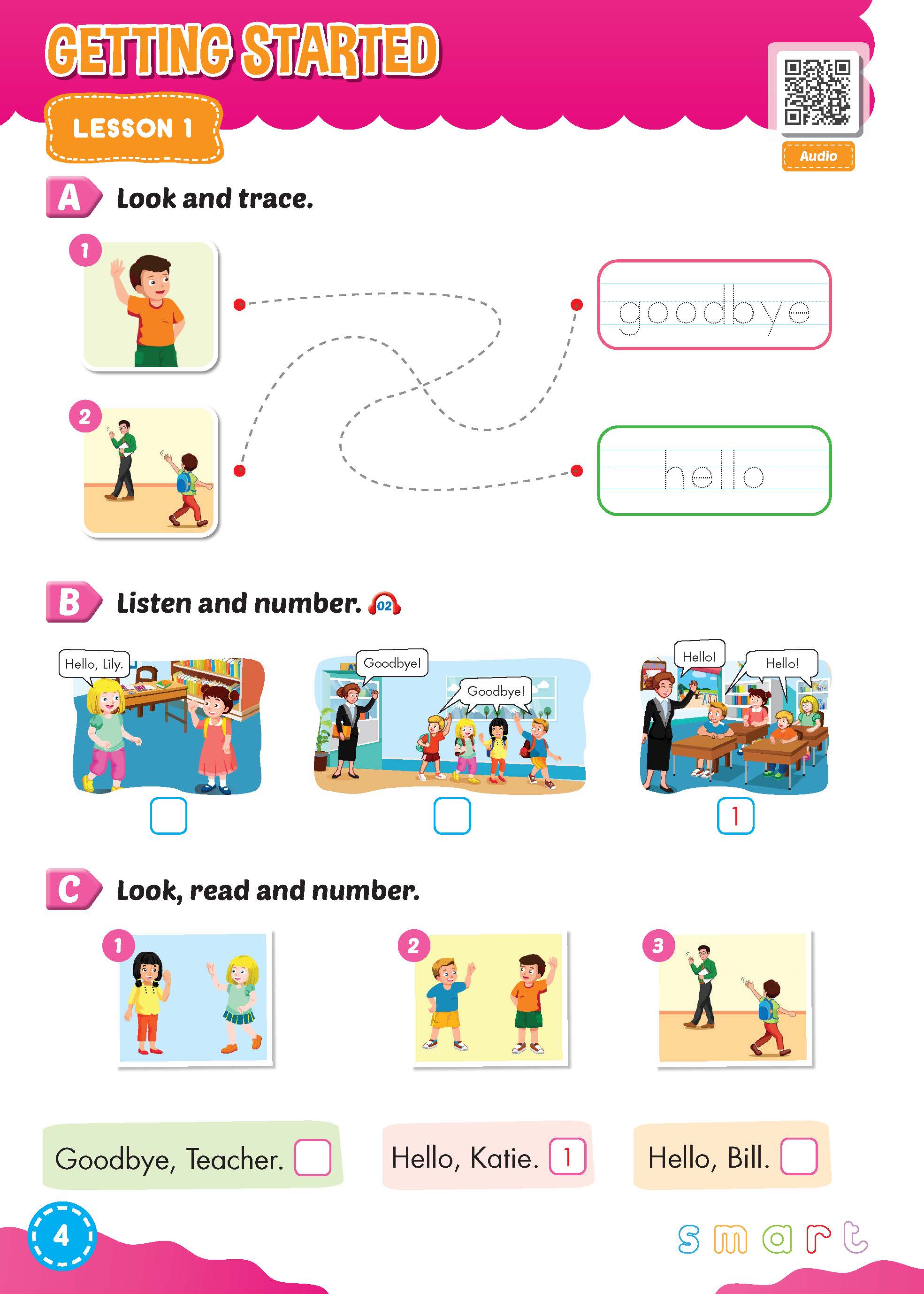 Bài tập Bổ trợ Tiếng Anh 1 i-Learn Smart Start 