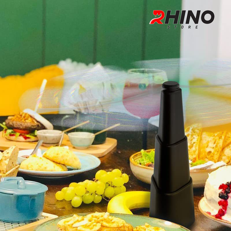 Quạt đuổi ruồi, muỗi Rhino F601 dùng pin AAA ( sản phẩm chưa kèm pin) trong nhà ngoài trời