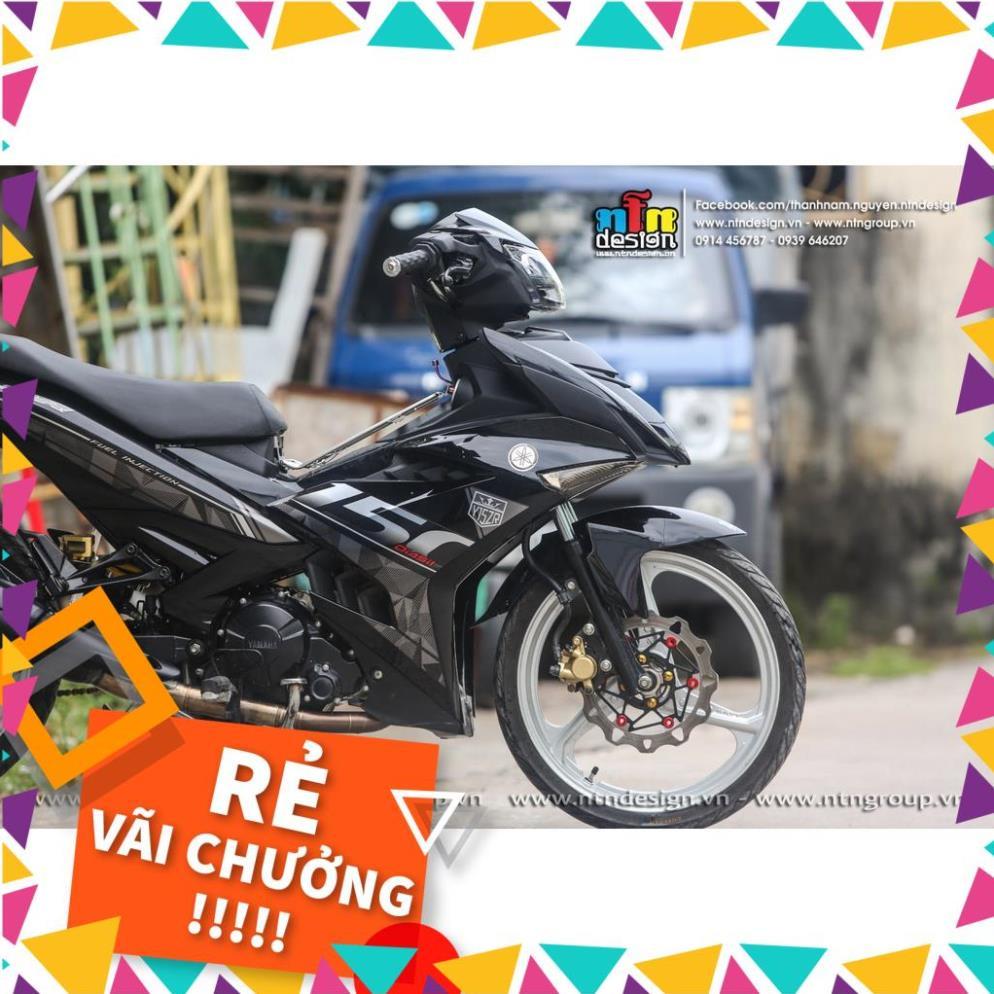 Tem Rời Exciter 150 Mẫu Y15ZR Xám Đen