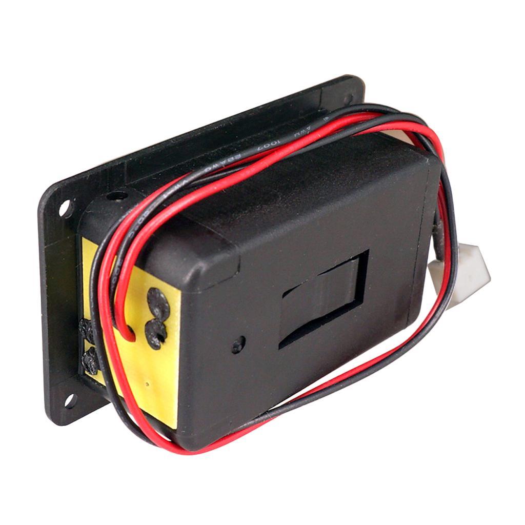 2X  EQ Equalizer Active Pickup Battery Box Case 2 Pin Plug Socket for