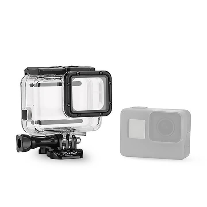 HỘP CHỐNG NƯỚC DÀNH CHO GOPRO 7 / 6 / 5 / NEW HERO TELESIN - HÀNG NHẬP KHẨU