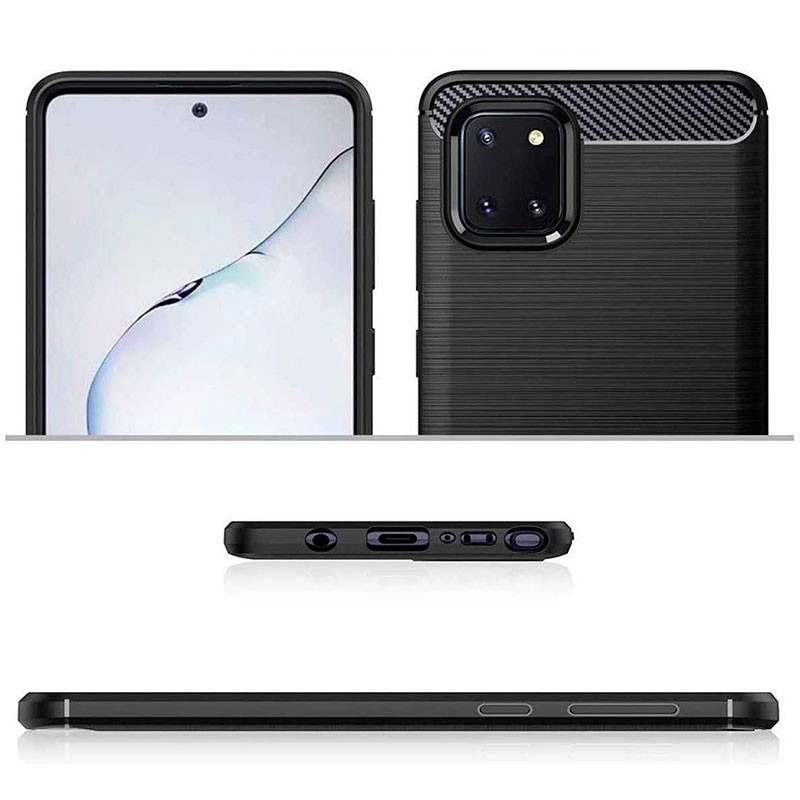 Ốp lưng chống sốc cho Samsung Galaxy Note 10 Lite hiệu Likgus (chuẩn quân đội, chống va đập, chống vân tay) - Hàng nhập khẩu