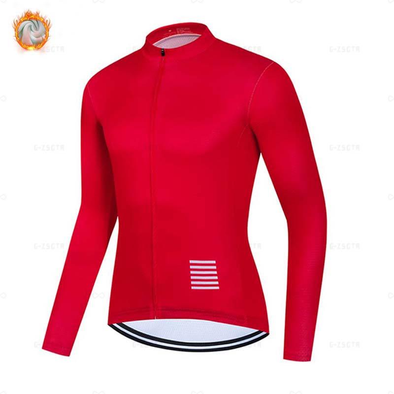 Mùa Đông Nhiệt Trang Đi Xe Đạp Quần Áo Nam Đi Xe Đạp Áo Trắng Tay Dài Xe Đạp Yếm Quần MTB Xe Đạp Quần Áo Maillot Ciclismo Color: 8 Size: XS