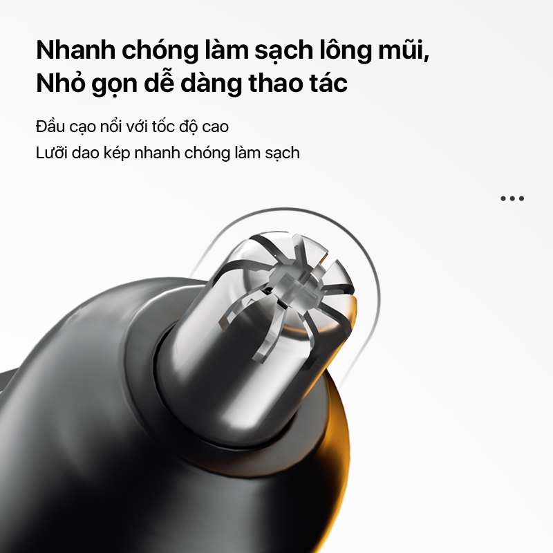 Máy tỉa lông mũi Xiaomi Enchen EN005 bỏ túi tiện lợi dễ dàng làm sạch nhanh - Hàng nhập khẩu