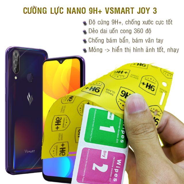 Dán cường lực dẻo nano dành cho  Vsmart Joy 3