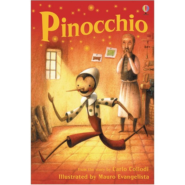 Usborne Young Reading Series Two: Pinocchio + CD