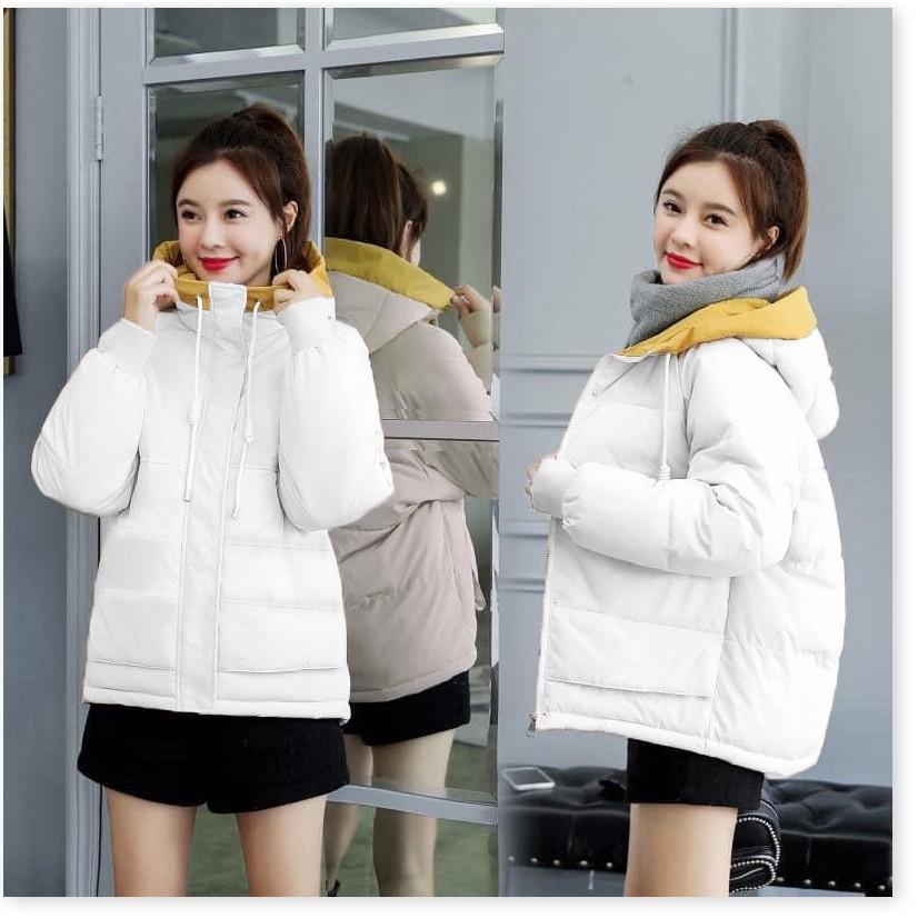 ÁO KHOÁC PHAO NỮ 3 LỚP CÓ NÓN THỜI TRANG BAO ẤM ÁP CHO MÙA ĐÔNG NĂM NAY KHÁNH AN STORE