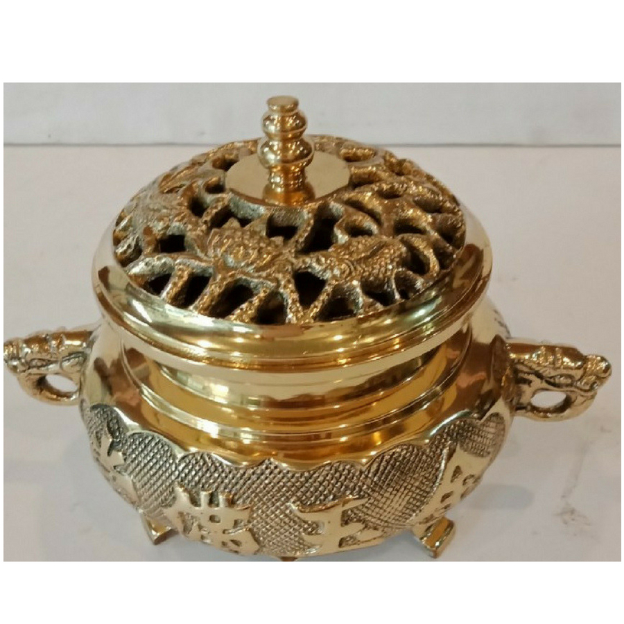 Dụng cụ xông trầm hương bằng đồng