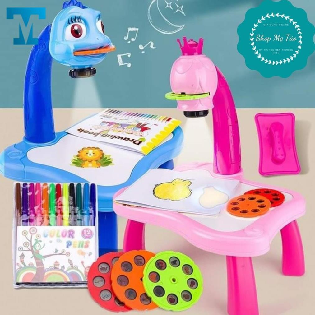 BÀN VẼ CÓ ĐÈN CHIẾU SÁNG THÔNG MINH CHO BÉ - BỘ ĐÈN BÀN MÁY CHIẾU HỌC VẼ THÔNG MINH BẢNG VẼ CHIẾU THIẾU NHI