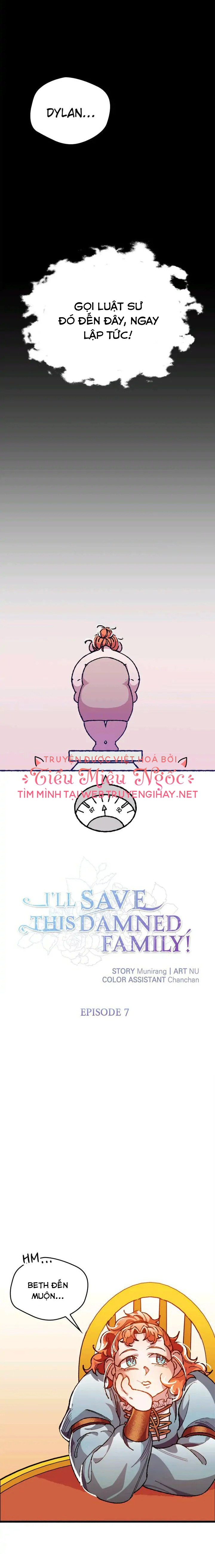 tôi sẽ cứu lấy gia tộc sắp sụp đổ chapter 7 14