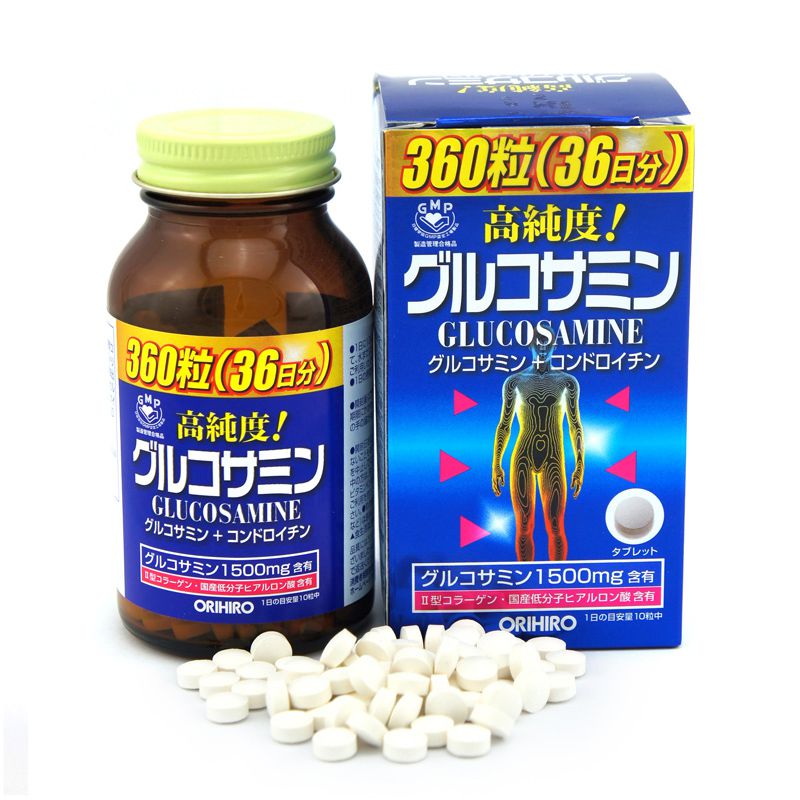 Thực Phẩm Bảo Vệ Sức Khỏe Orihiro Glucosamine 360 viên