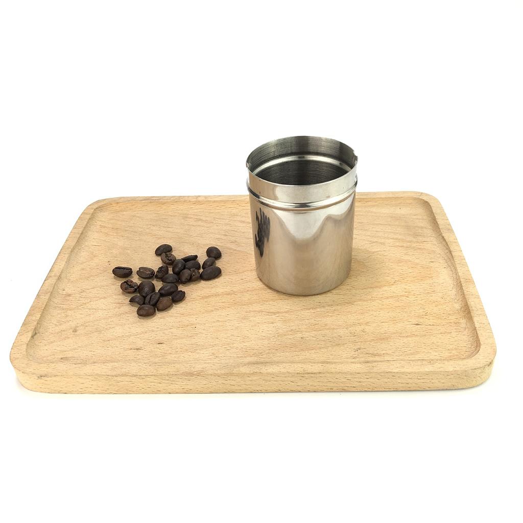 58mm Coffee Dosing Cup Sniffing Mug Grinder Assistant DIY Tools Silver