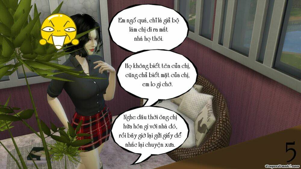 cô dâu giả mạo [truyện sims] chapter 3 5