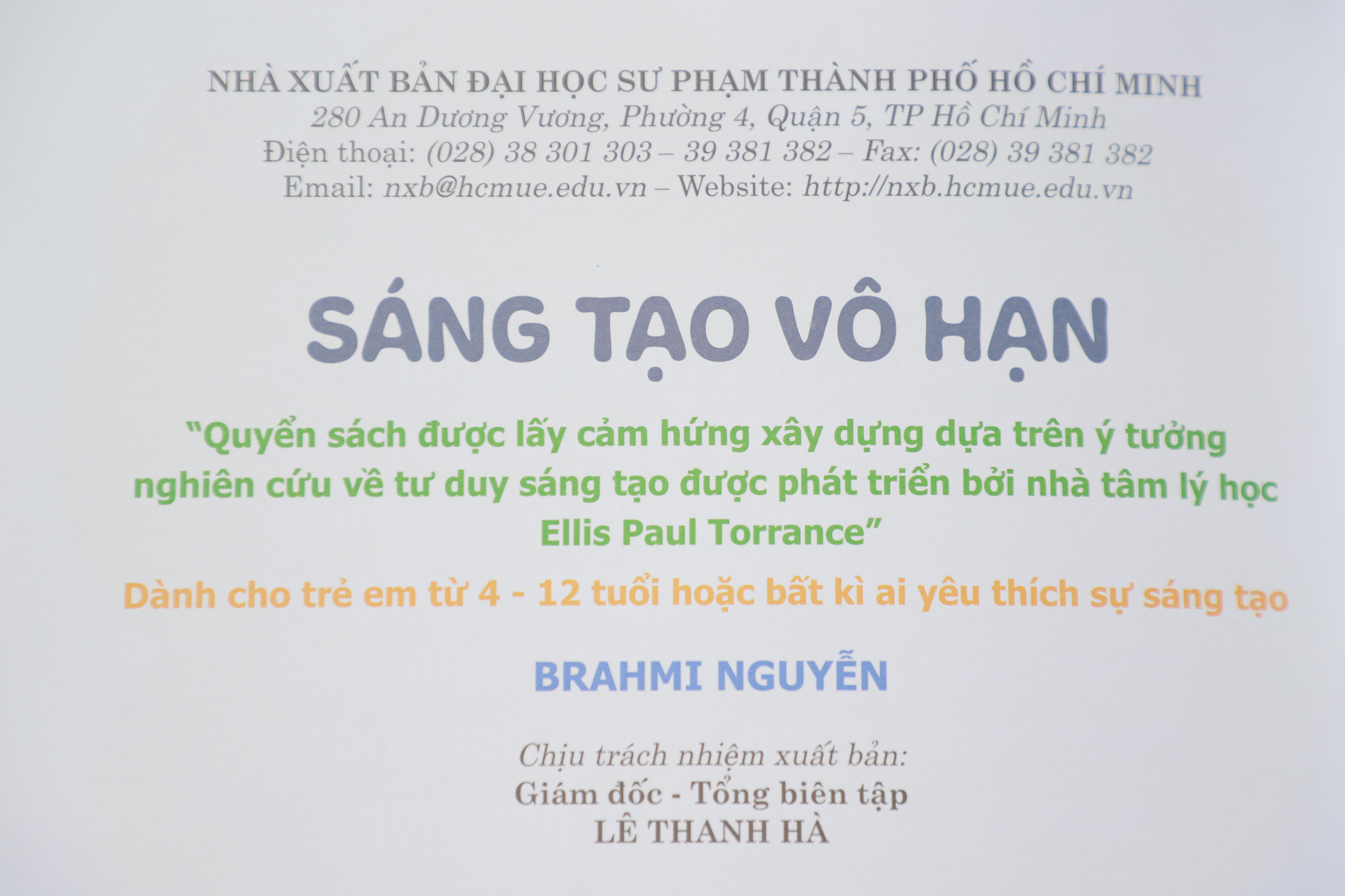 Sách thiếu nhi -  Sáng Tạo Vô Hạn - Sách dạy vẽ cho bé từ 4 tuổi trở lên