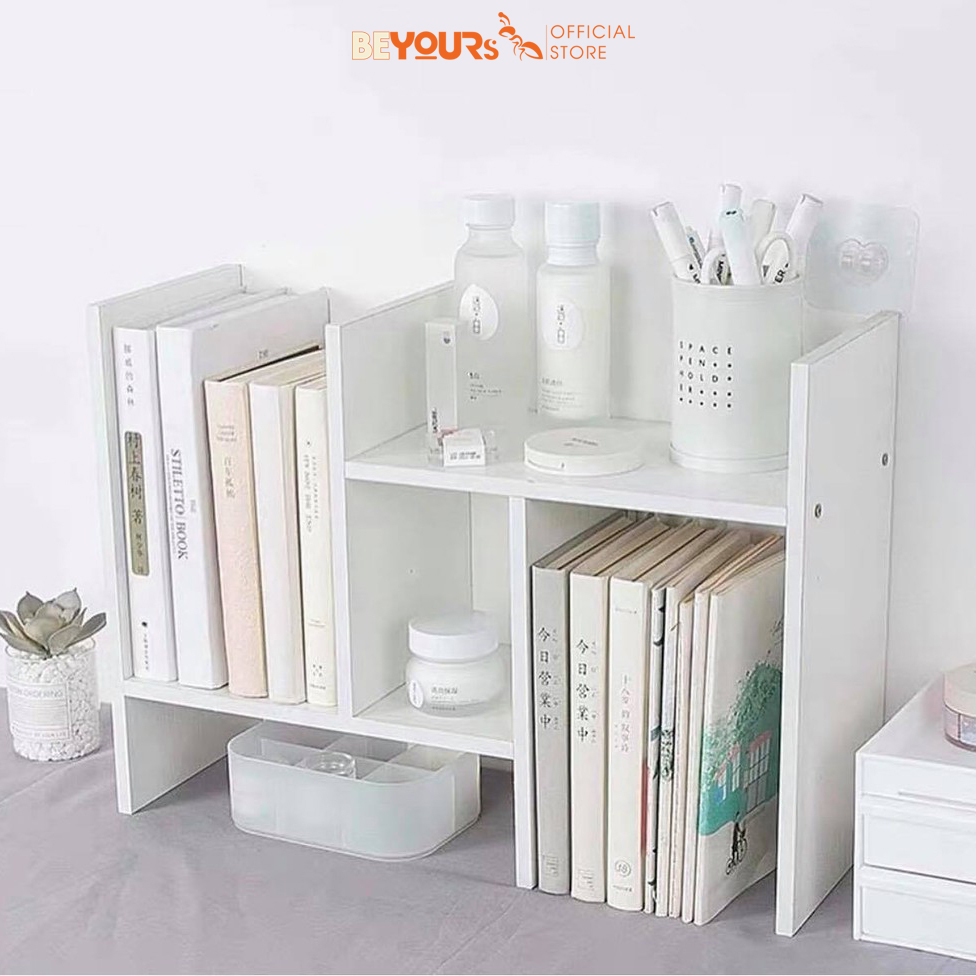 Kệ Sách Để Bàn Làm Việc Gỗ Mini BEYOURs Đa Năng - Bella Book Shelf - Nội Thất Phòng Làm Việc Lắp Ráp Dễ Dàng