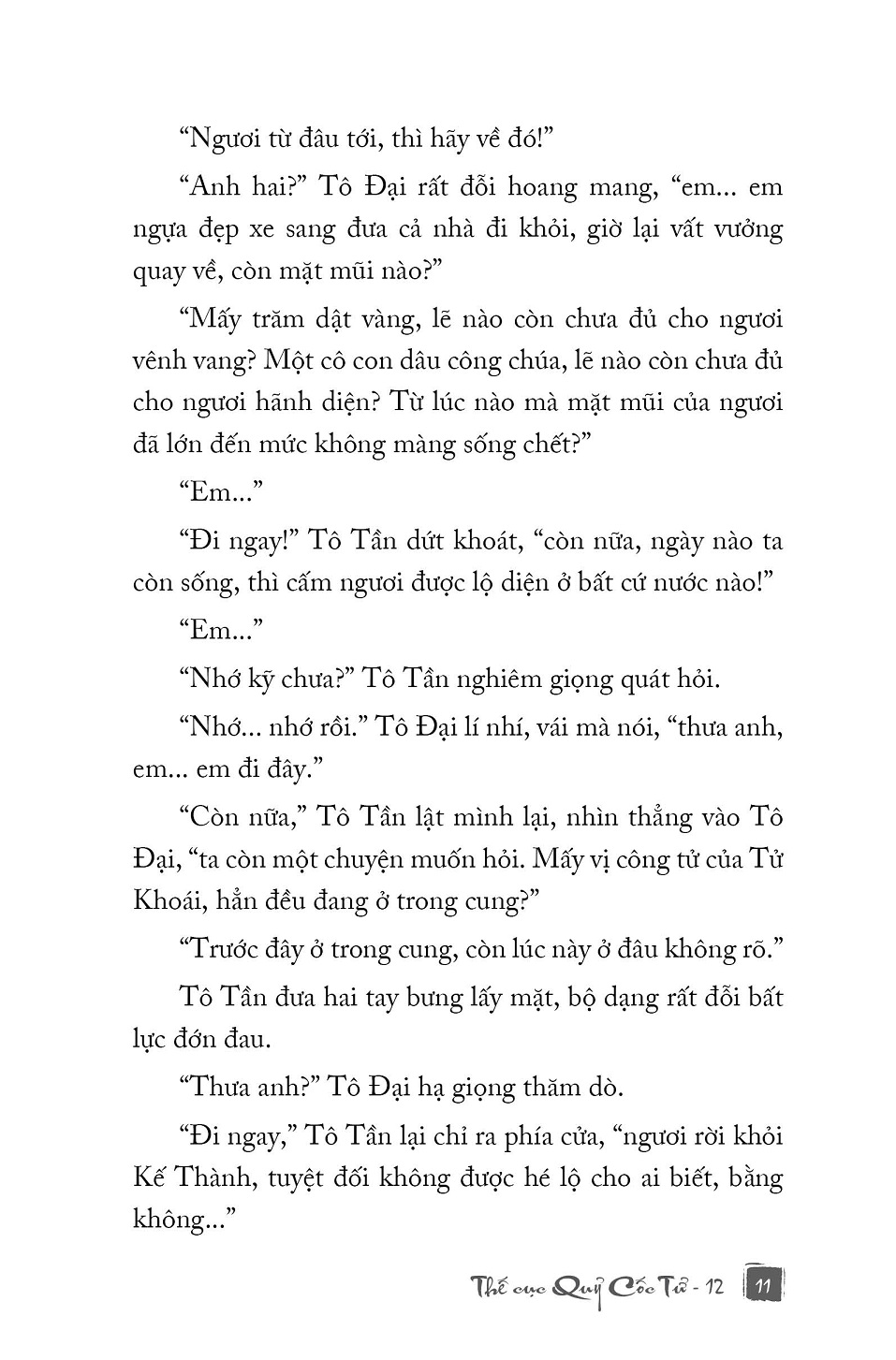 Combo Thế cục Quỷ Cốc Tử - Tập 10, 11, 12