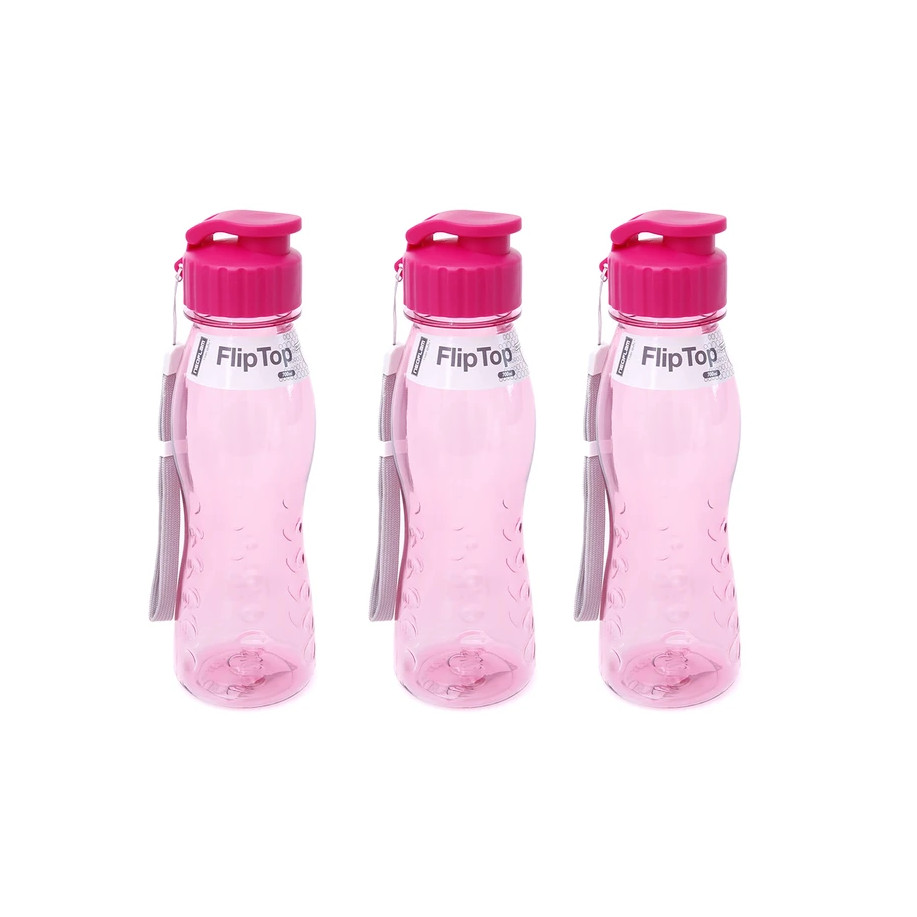 Bộ 3 chai nước Neoflam Tritan Fliptop 700ml