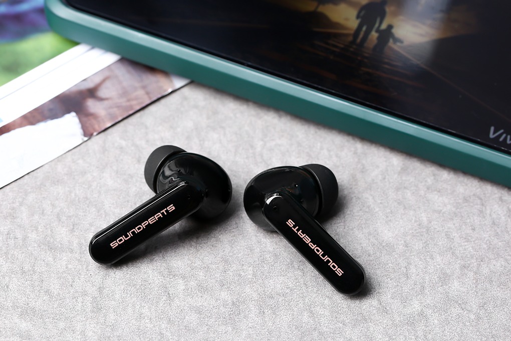 Tai Nghe True Wireless Bluetooth Earbuds SoundPEATS Mac 2, Driver 12.4mm, Game Mode, 4 Micro chống ồn - Hàng Chính hãng