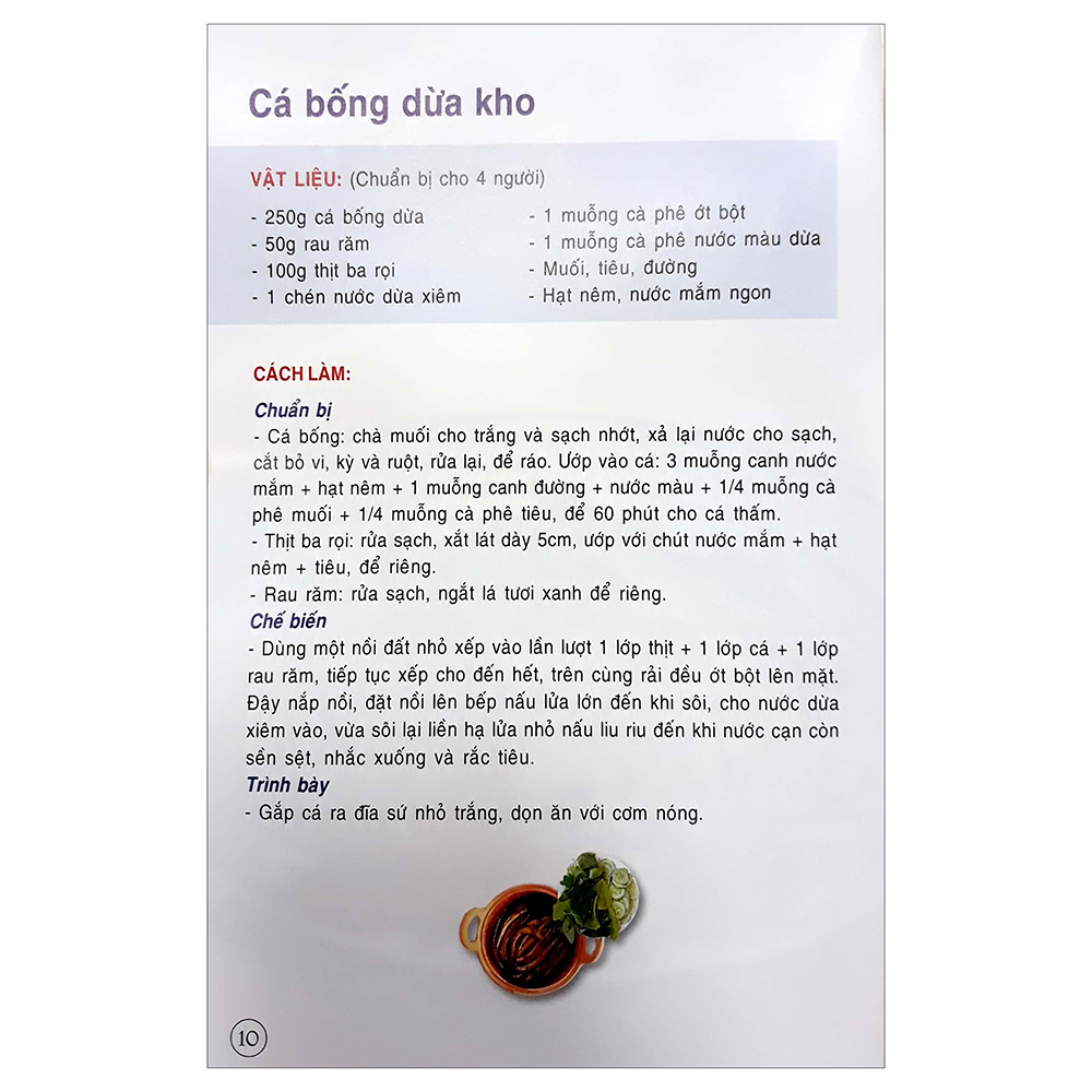 Thực Đơn Cơm Gia Đình 3 Món Miền Trung