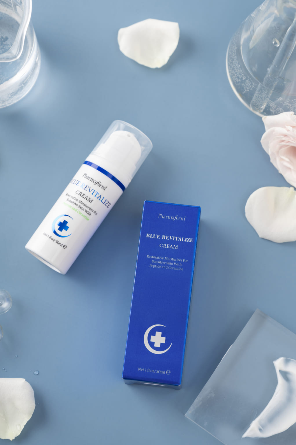 Kem dưỡng ẩm phục hồi chống ánh sáng xanh Pharmaform Blue Revitalize 30ml
