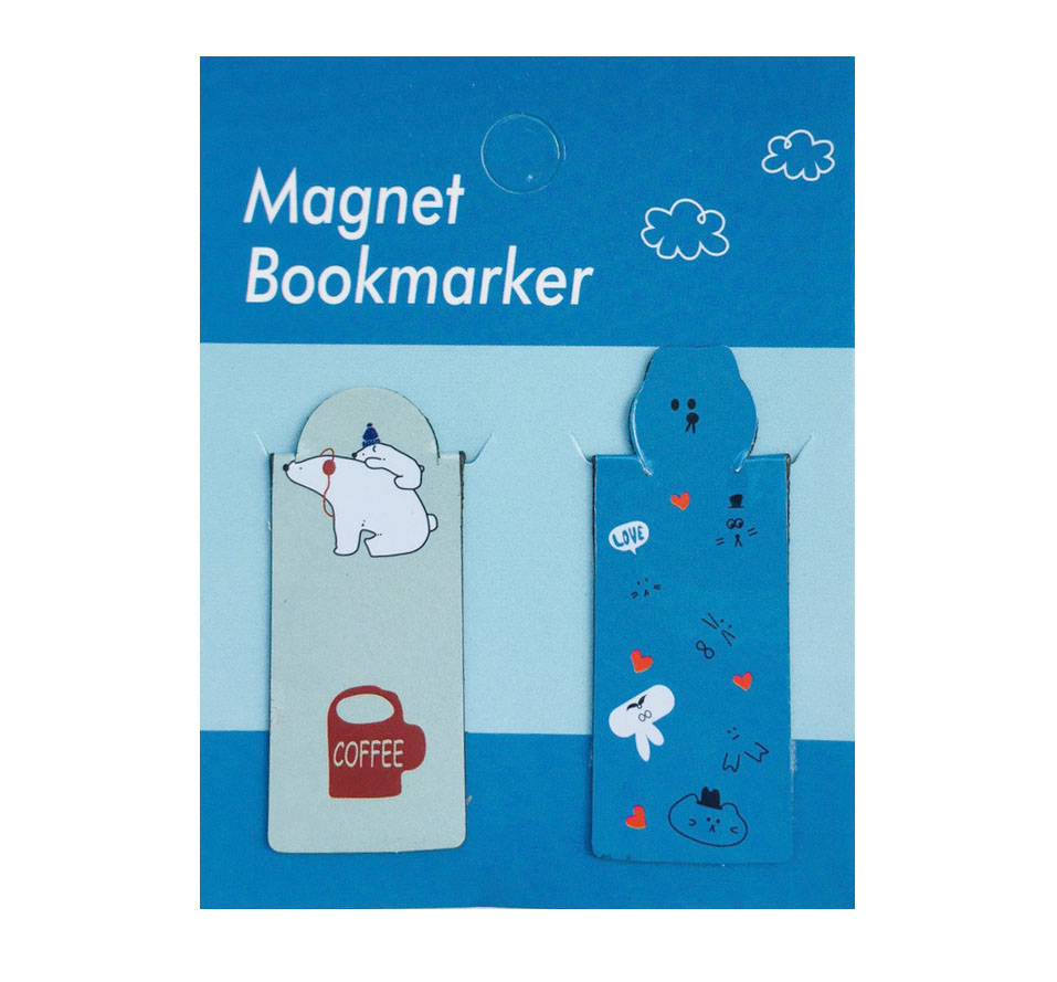 Bộ 2 đánh dấu sách bookmark mini