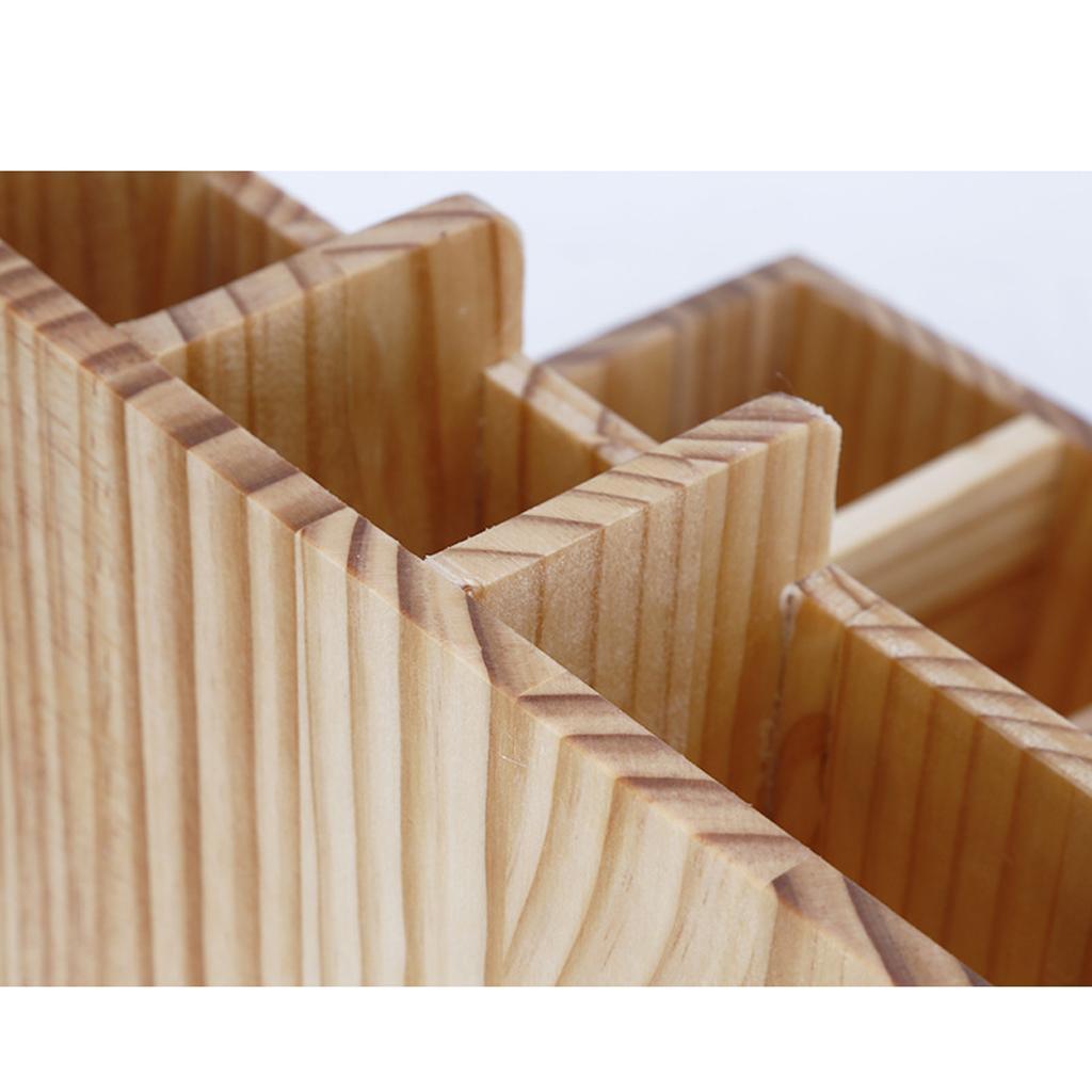 Wooden Cup lid dispenser Coffee Condiment and Accessories Caddy Organizer