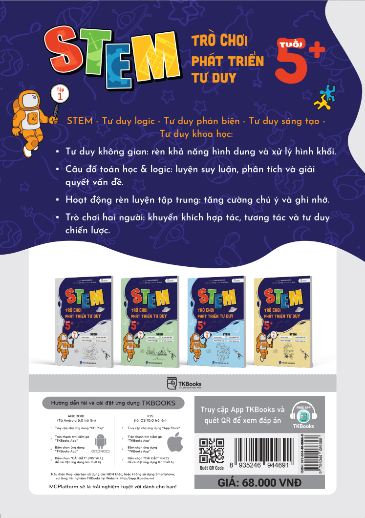 Combo STEM – Trò Chơi Phát Triển Tư Duy Tuổi 5+