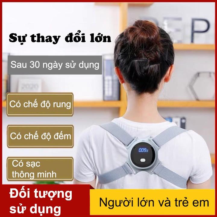 Đai chống gù thông minh lưu được số lần sử dụng - Hàng Loại 1