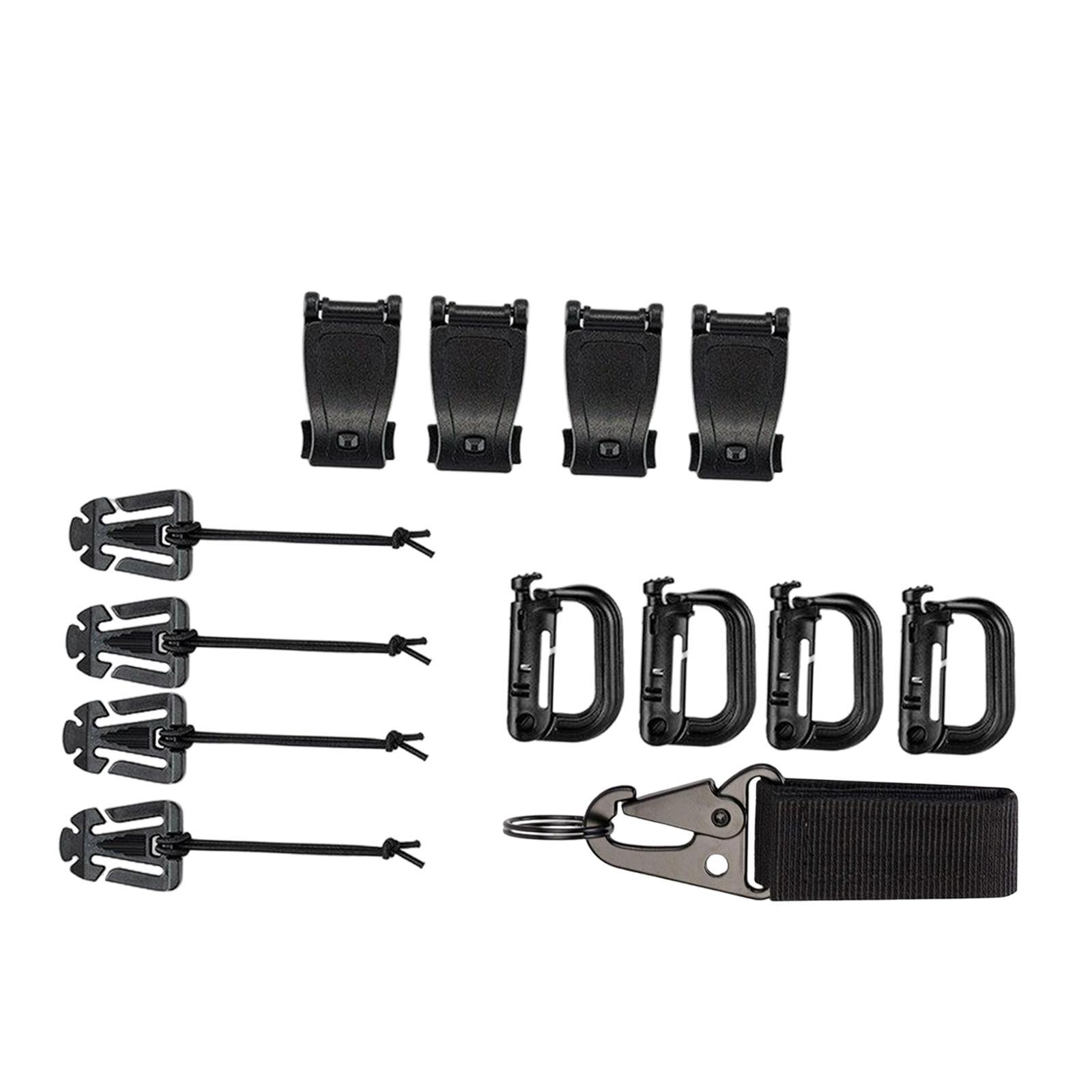 Backpack Hanging Hooks D Shape Backpack Buckle Green