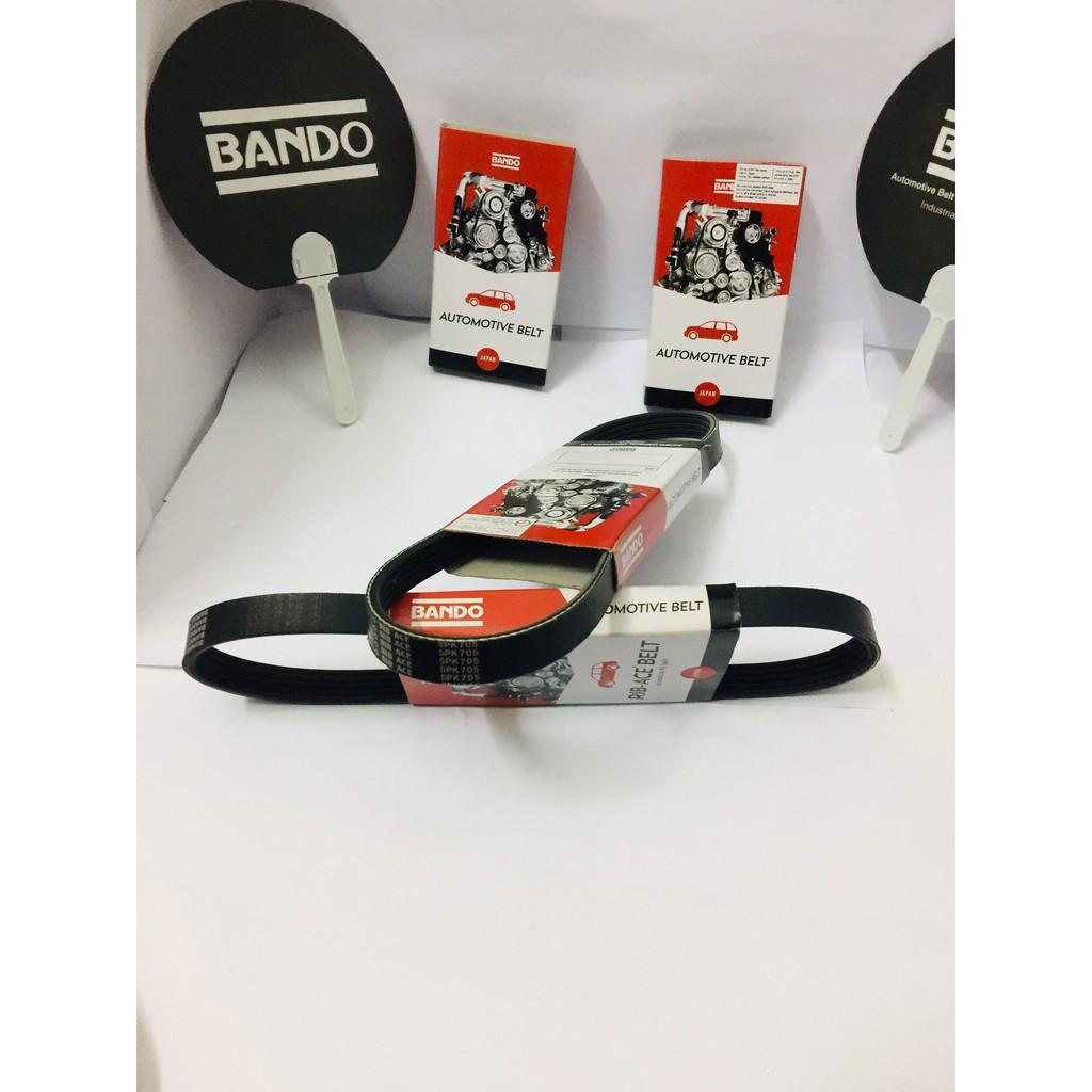 Dây curoa 5PK705 nhãn hiệu Bando Nhật Bản